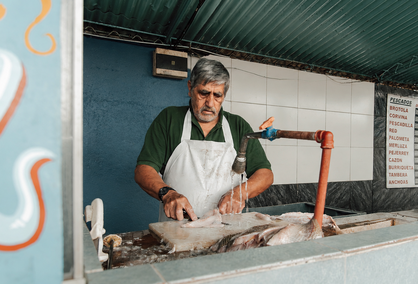 Pescado fresco captura propia